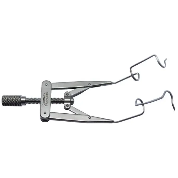 Lieberman Adjustable Speculum - Open, K-Wire Blades