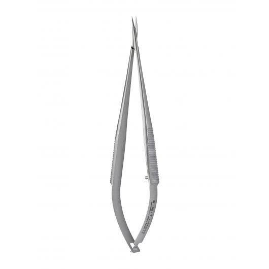 Vannas spring scissors - curved, sharp